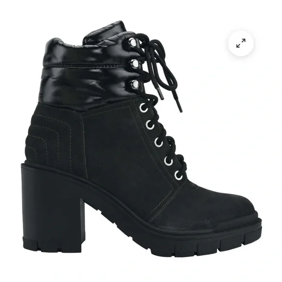 Marc Fisher Velima 9.5M black boots - Picture 2 of 9